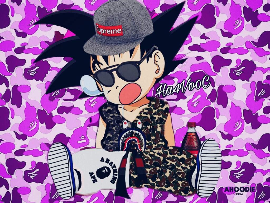 Supreme Goku Logo - Bape X Goku X Supreme | Anime Amino