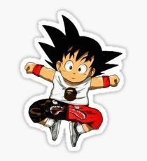 Supreme Goku Logo - Goku Stickers | Redbubble