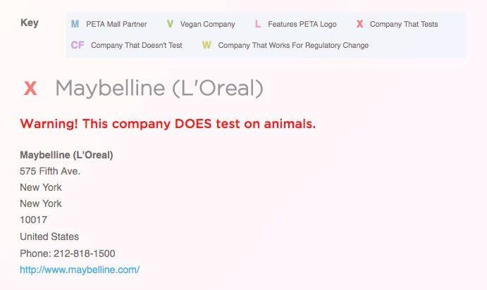 Maybelline Company Logo - Does Maybelline Test on Animals? (2017)