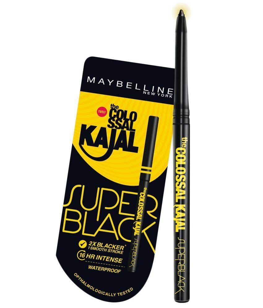 Maybelline Company Logo - Maybelline Colossal Kajal Super Black: Buy Maybelline Colossal Kajal