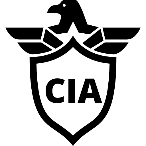 C.I.a Logo - Cia shield symbol with an eagle Icon
