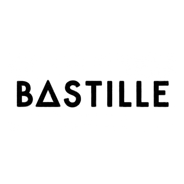Bastille Black and White Logo - Bastille Logo | Bastille lyrics (photo by Ginny) | Band logos, Music ...