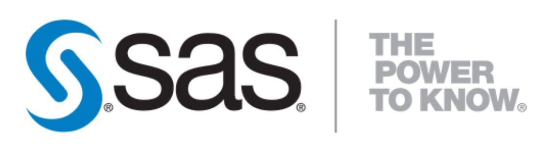 SAS Company Logo - Collaboration with SAS | School of Management