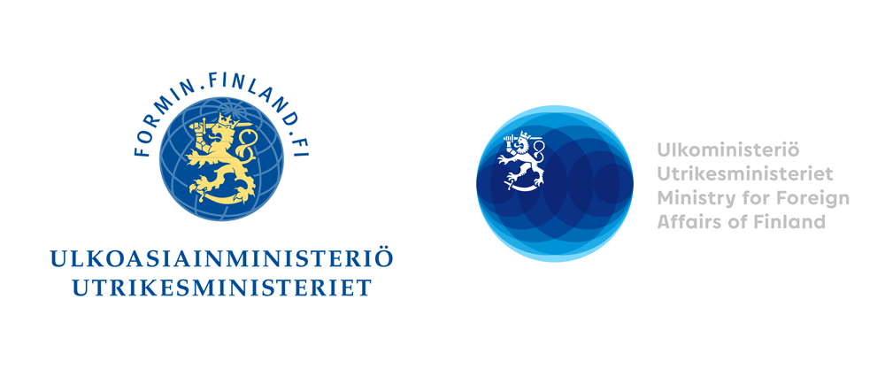 Blue Sphere Logo - Brand New: New Logo and Identity for Ministry for Foreign Affairs