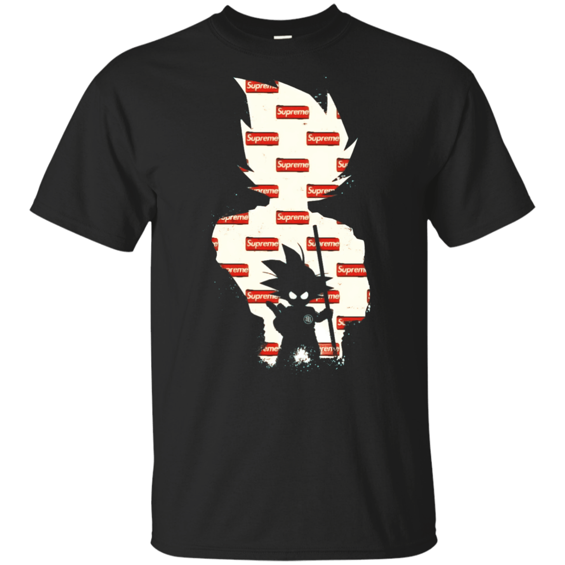 Supreme Goku Logo - Gucci Goku Kids Supreme Goku Cotton T-shirt