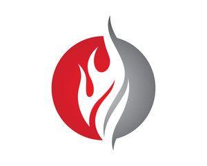 Fire Flames Logo - fire Logo