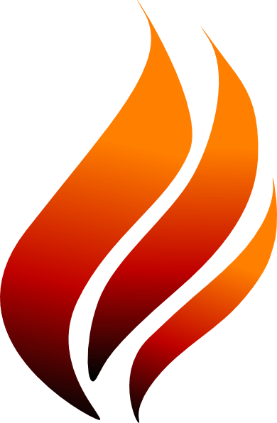 Orange Flame Logo - Flame Logo Clip Art at Clker.com - vector clip art online, royalty ...