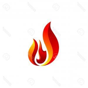 Fire Flames Logo - Photostock Vector Fire Flame Logo Vector Hot Fire Symbol Icon Design ...