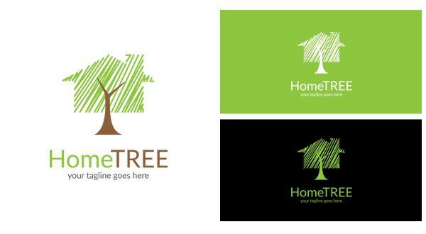 Home Tree Logo - Home - Tree Logo - Logos & Graphics