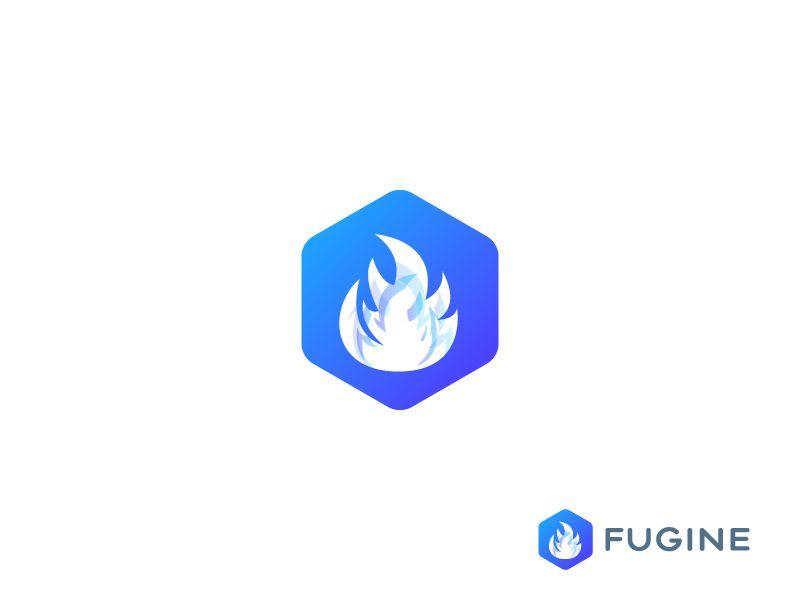 Fire Flames Logo - Fugine: Box / Cube / Fire / Flames Logo Design