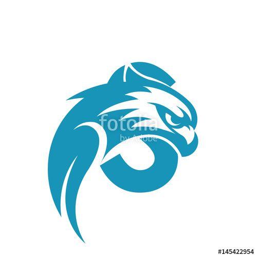 Blue Hawk Logo - Logo Blue Hawk Initial Letter S Masterpiece Logo