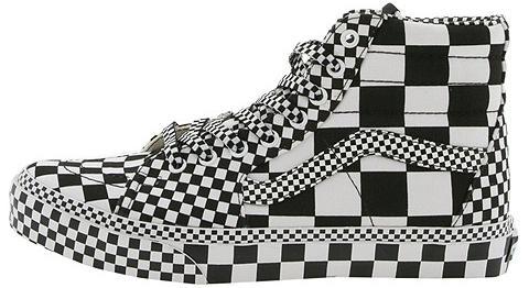 Crazy Checkerboard Vans Logo - Vans Sk8 Hi - New Colorways - TheShoeGame.com - Sneakers & Information