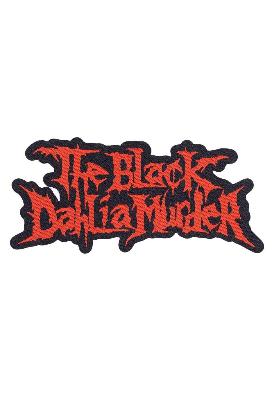 Red and Black Band Logo - The Black Dahlia Murder - Red Logo Die Cut - Patch - Impericon.com AU