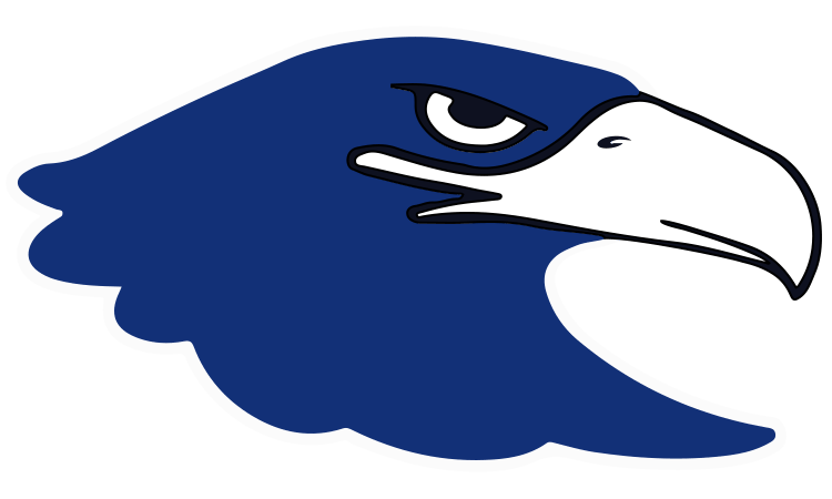 Blue Hawk Logo - Delaware Blue Hawks – Deaf Sports Logos