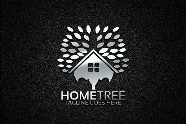 Home Tree Logo - Home Tree Logo by Josuf Media on @creativemarket | LOGO MARKET ...