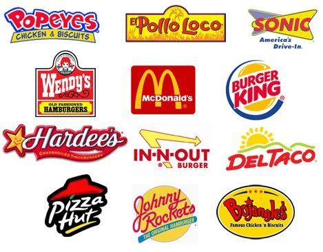 American Fast Food Logo - Food Fast Companies Use Red And Yellow In Their Logos | Family ...