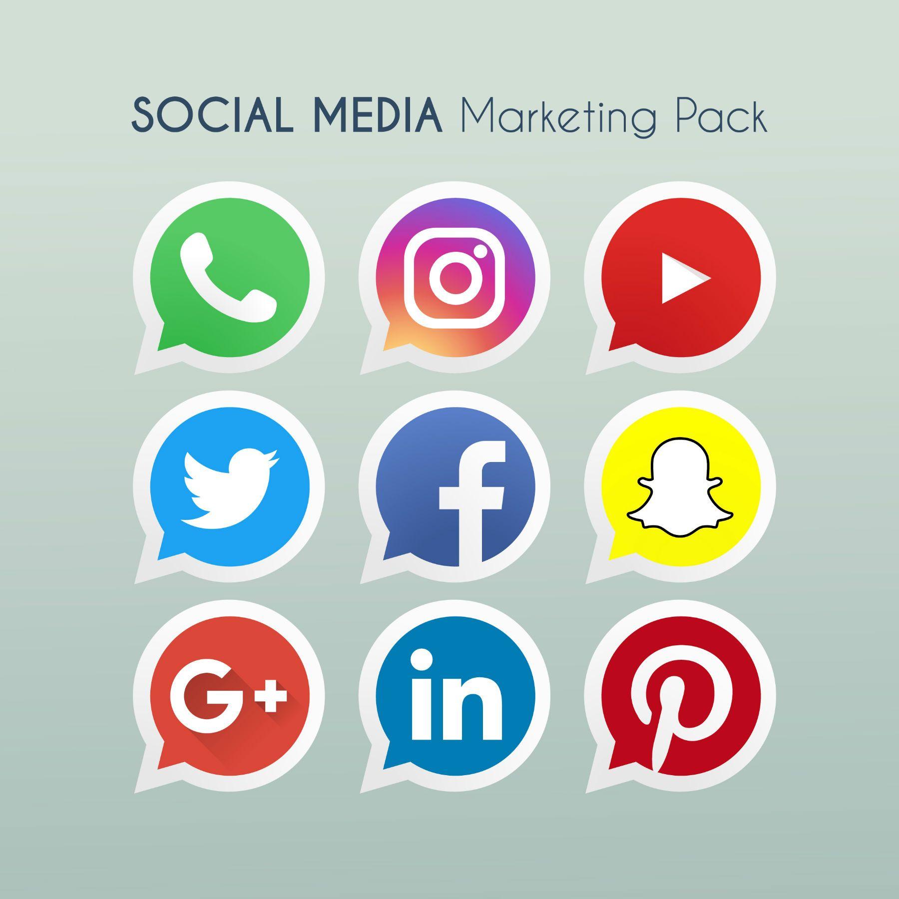 Social Media Entertainment Logo - Social Media Logos - On-Hold Marketing | On-Hold Marketing