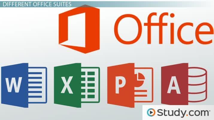 MS Office Suite Logo - Microsoft Office and Open Office: Office Suite Applications - Video ...