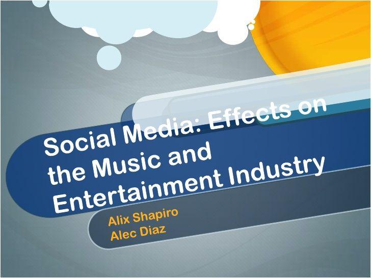 Social Media Entertainment Logo - Social media and the entertainment industry