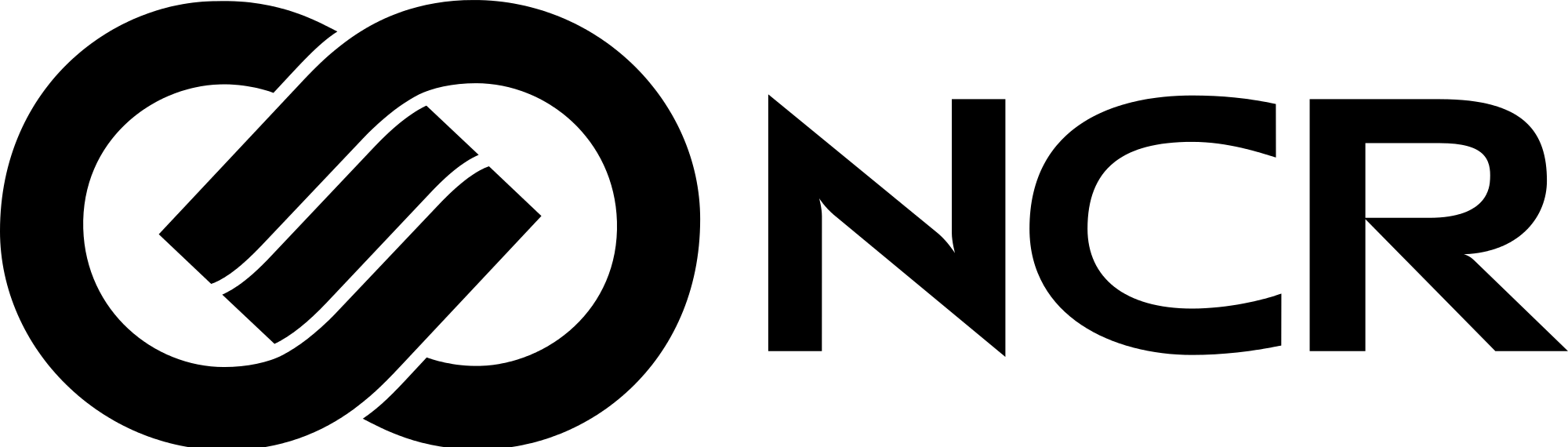 NCR Corporation Logo - File:NCR logo black.svg - Wikimedia Commons