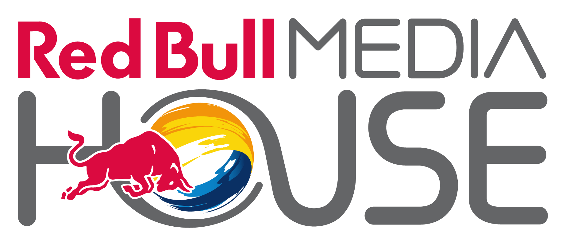 Social Media Entertainment Logo - Multi Platform Media Marketer. Red Bull Media House