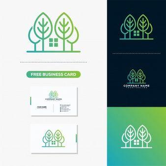 Home Tree Logo - Real Estate Vector Logo Template Vectors, Photo and PSD files