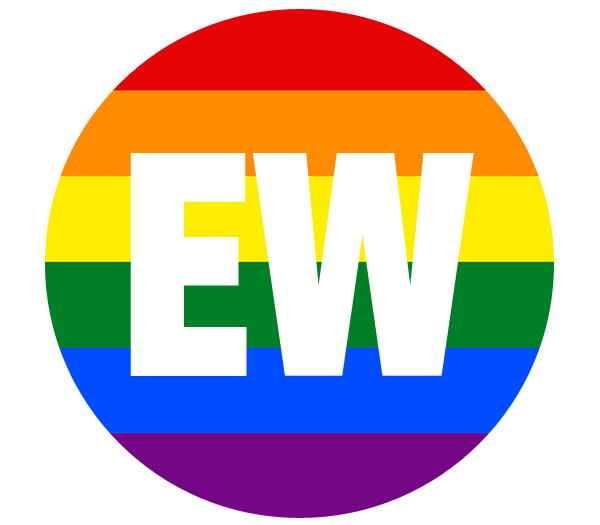 Social Media Entertainment Logo - Entertainment Weekly Magazine's Pride Month Logo Hilariously