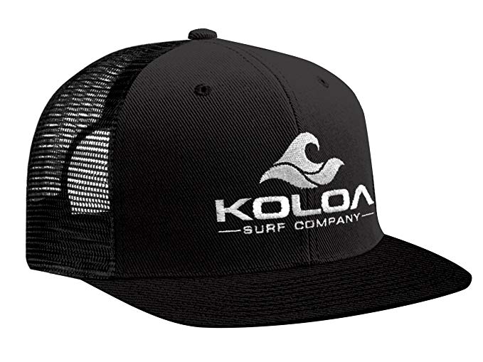 Old Surf Logo - Amazon.com: Koloa Surf(tm) Mesh Back Wave Logo Trucker Hat in Black ...
