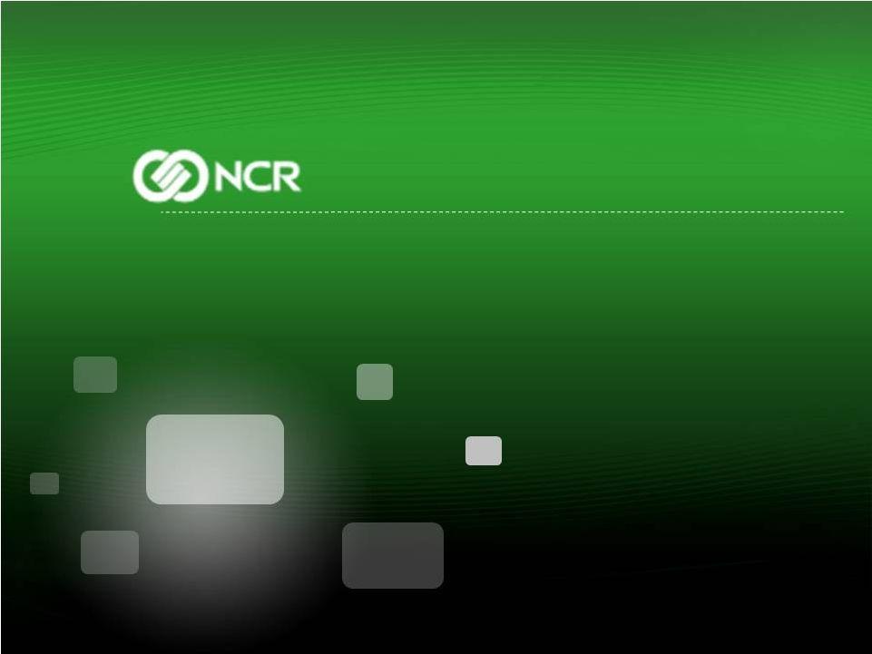 NCR Corporation Logo - NCR CORP - FORM 8-K - EX-99.2 - INVESTOR PRESENTATION - July 11, 2011