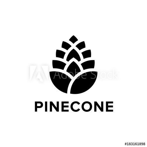Pine Cone Logo - Pinecone logo design - Buy this stock vector and explore similar ...