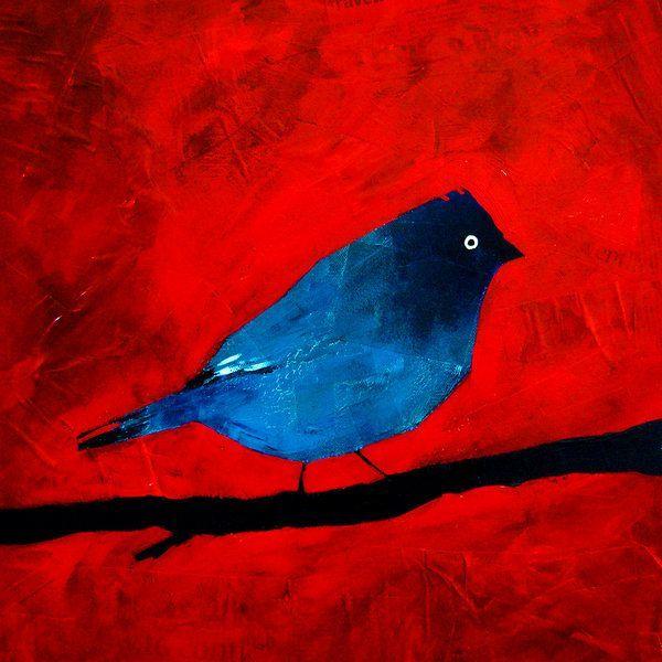Red Box with White Bird Logo - Blue Bird Red Box by `Duffzilla on deviantART | Art | Blue bird ...