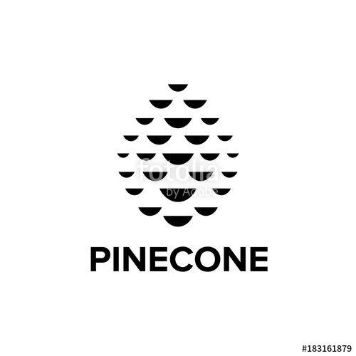 Pine Cone Logo - Pinecone logo design 