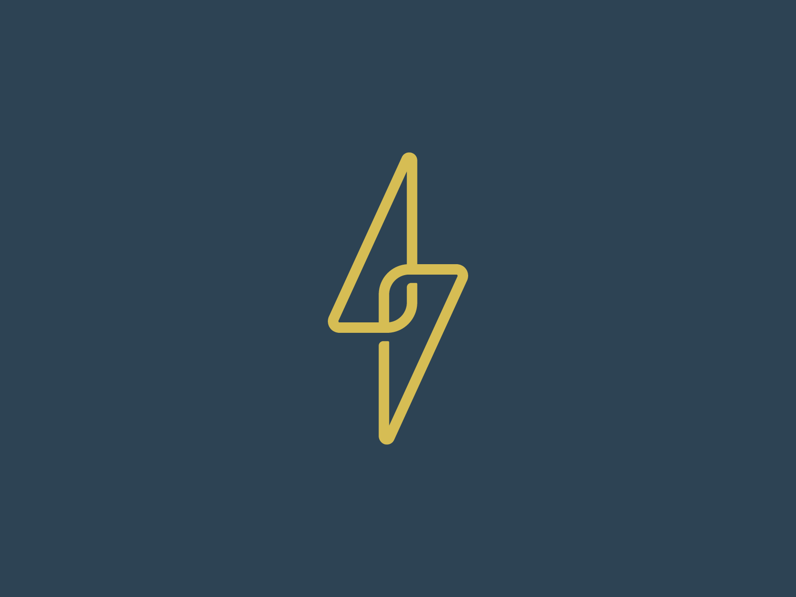 Lightning Bolt Logo - Lightning Bolt Logo by Tommy Blake | Dribbble | Dribbble