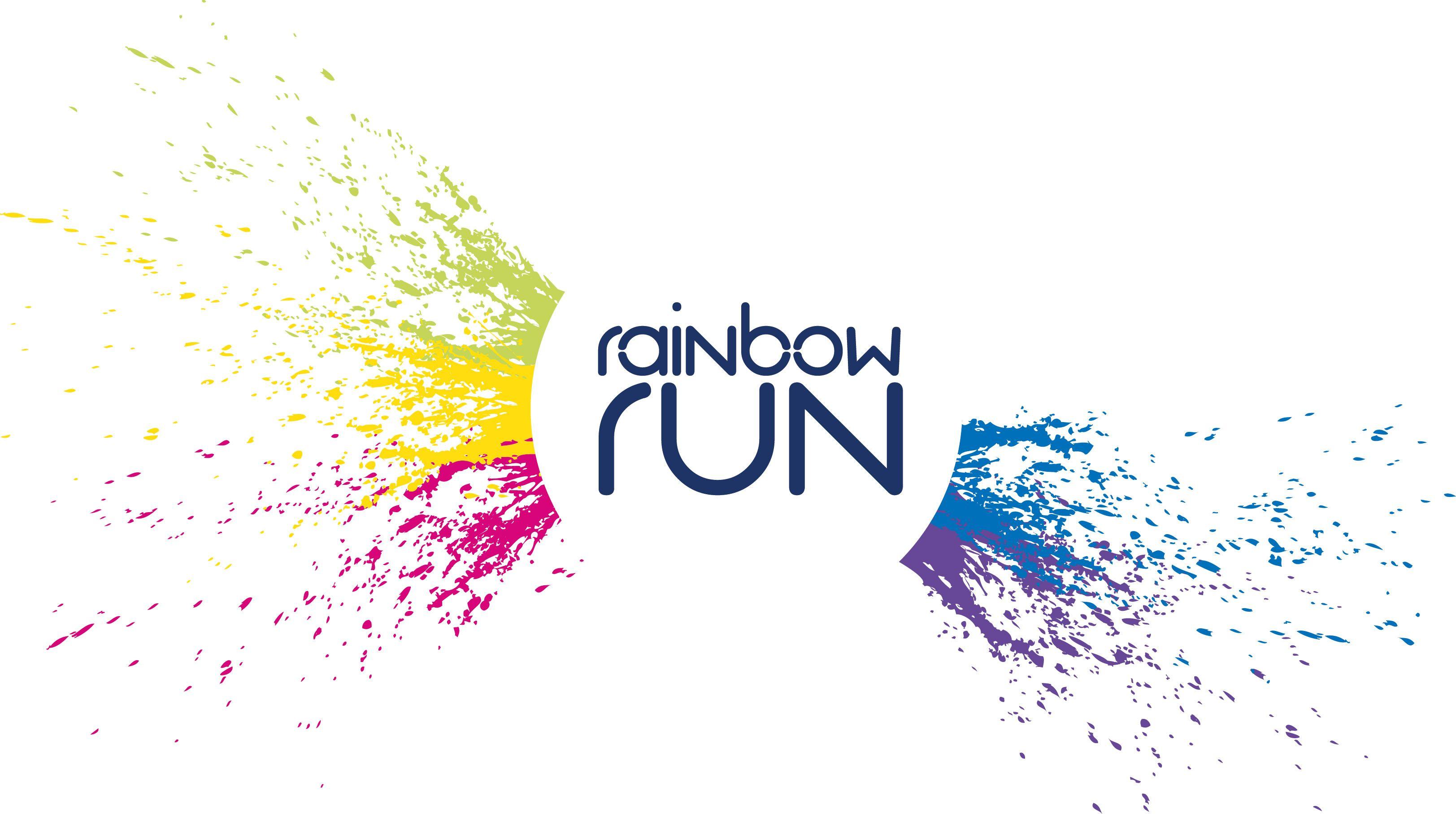 Rainbow Splash Logo - Rainbow Run 2018 | A Splash of Colour - Ann's Cottage