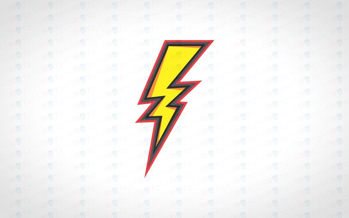 Lightning Bolt Logo - Modern & Trendy Lightning Bolt Logo For Sale - Lobotz