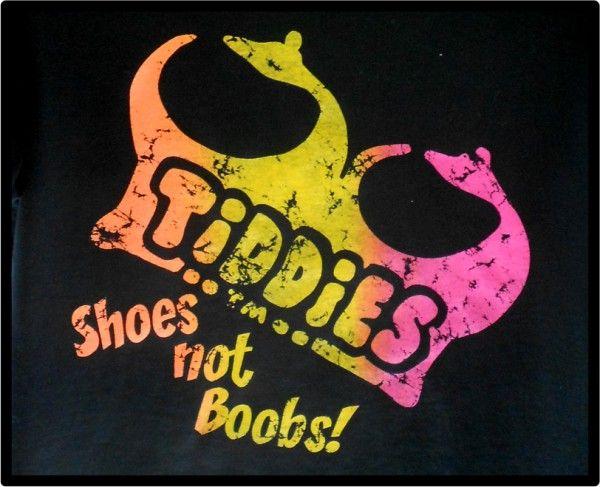 Rainbow Splash Logo - Tiddies Sandals, Inc. > T Shirts > Rainbow Splash Logo Tee