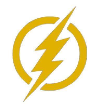 Lightning Bolt Restaurant Logo - Amazon.com: The FLASH LIGHTNING BOLT decal for Cars, Laptops ...