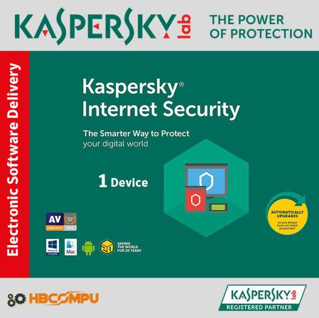Kaspersky 2018 Logo - Kaspersky Internet Security 2018 Multi Device 1 User / 1 Year