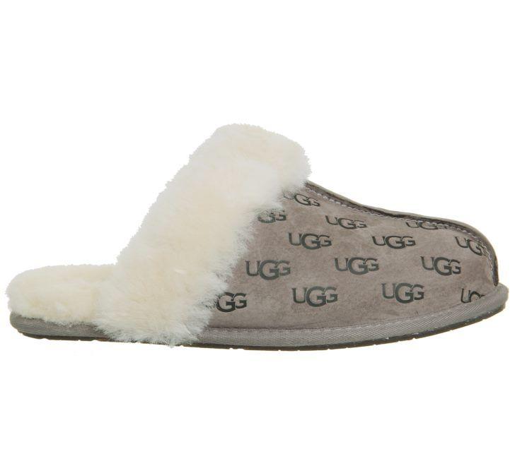 New UGG Logo - Cheapest UGG Shoes New Sale: Womens UGG Scuffette II Logo Exclusive