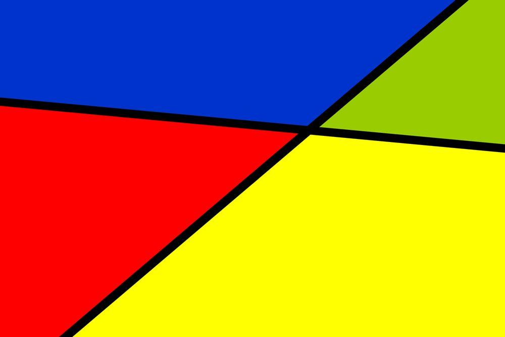 Blue and Yellow V Logo - Yellow Red Blue Green. Jak's View of Vancouver v.3