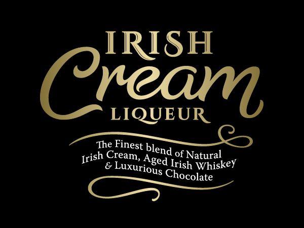 Irish Cream Logo - Irish Cream - Rob Clarke Type Design & Lettering | typo, calligraphy ...