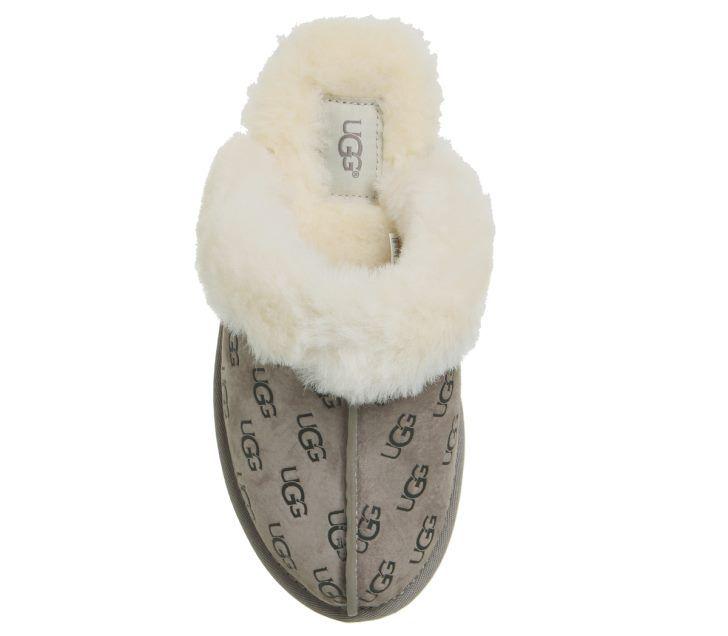 New UGG Logo - Cheapest UGG Shoes New Sale: Womens UGG Scuffette II Logo Exclusive