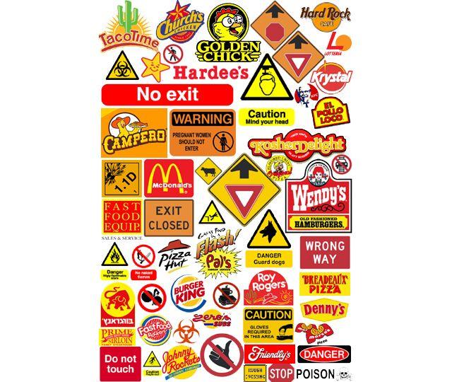 Red Food Brand Logo - Red and Yellow Kills a Fellow