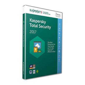 Kaspersky 2018 Logo - Kaspersky 3 Device Total Security 2017 (upgradeable to 2018) 1 Year ...