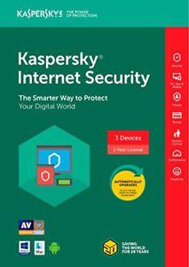 Kaspersky 2018 Logo - Kaspersky Internet Security 2018 (KEY) | eBay