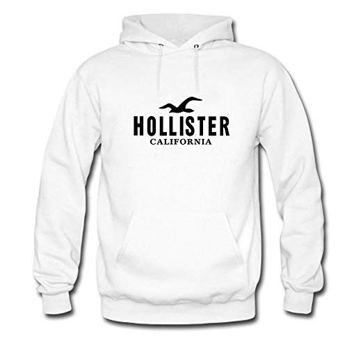 Black Hollister Logo - Amazon.com: Hollister California Black Logo Printed For Mens Hoodies ...