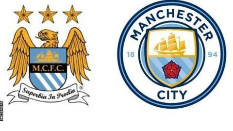 M.C.f.c Logo - Man City: Fans have their say as new badge is leaked - BBC Sport