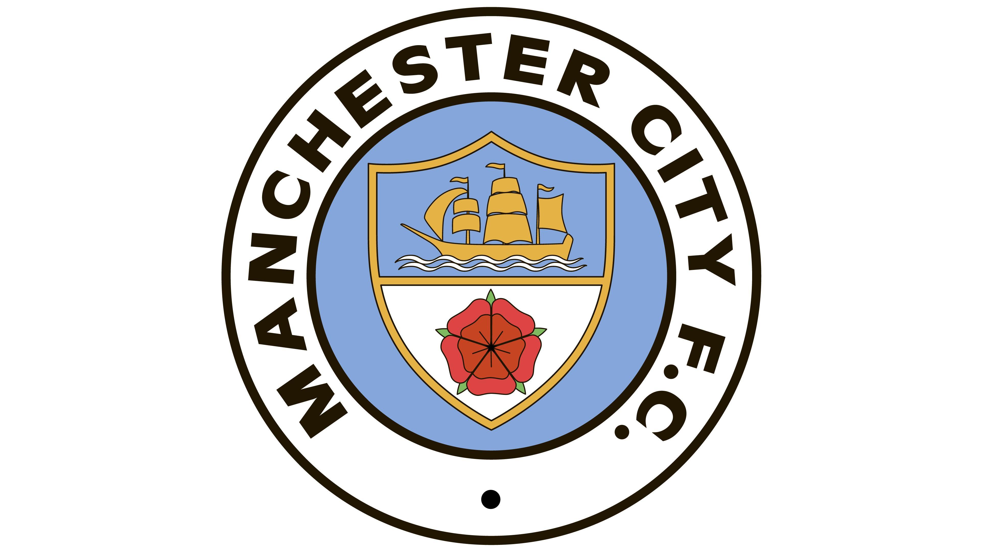 M.C.f.c Logo - Manchester City logo - Interesting History of the Team Name and emblem