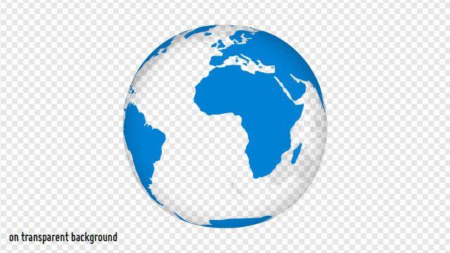 Spinning Globe Logo - Download Videohive HD Spinning Earth Globe (for light background ...
