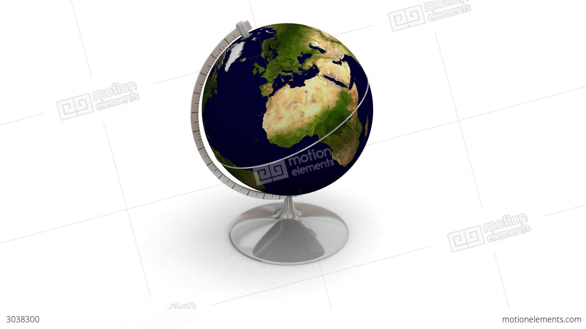 Spinning Globe Logo - Fast Spinning Globe Stock Animation | 3038300